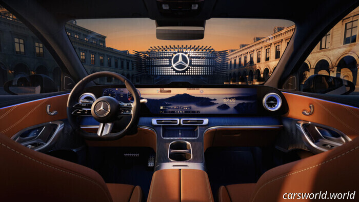 La pantalla Hyperscreen de 39,1 pulgadas del nuevo Mercedes GLC EV es la limusina stretch de los iPads | Carscoops